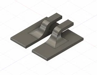 Toilet paper holder - cloud shaped - no screws needed (3m command strips)  by ciaocibai, Download free STL model