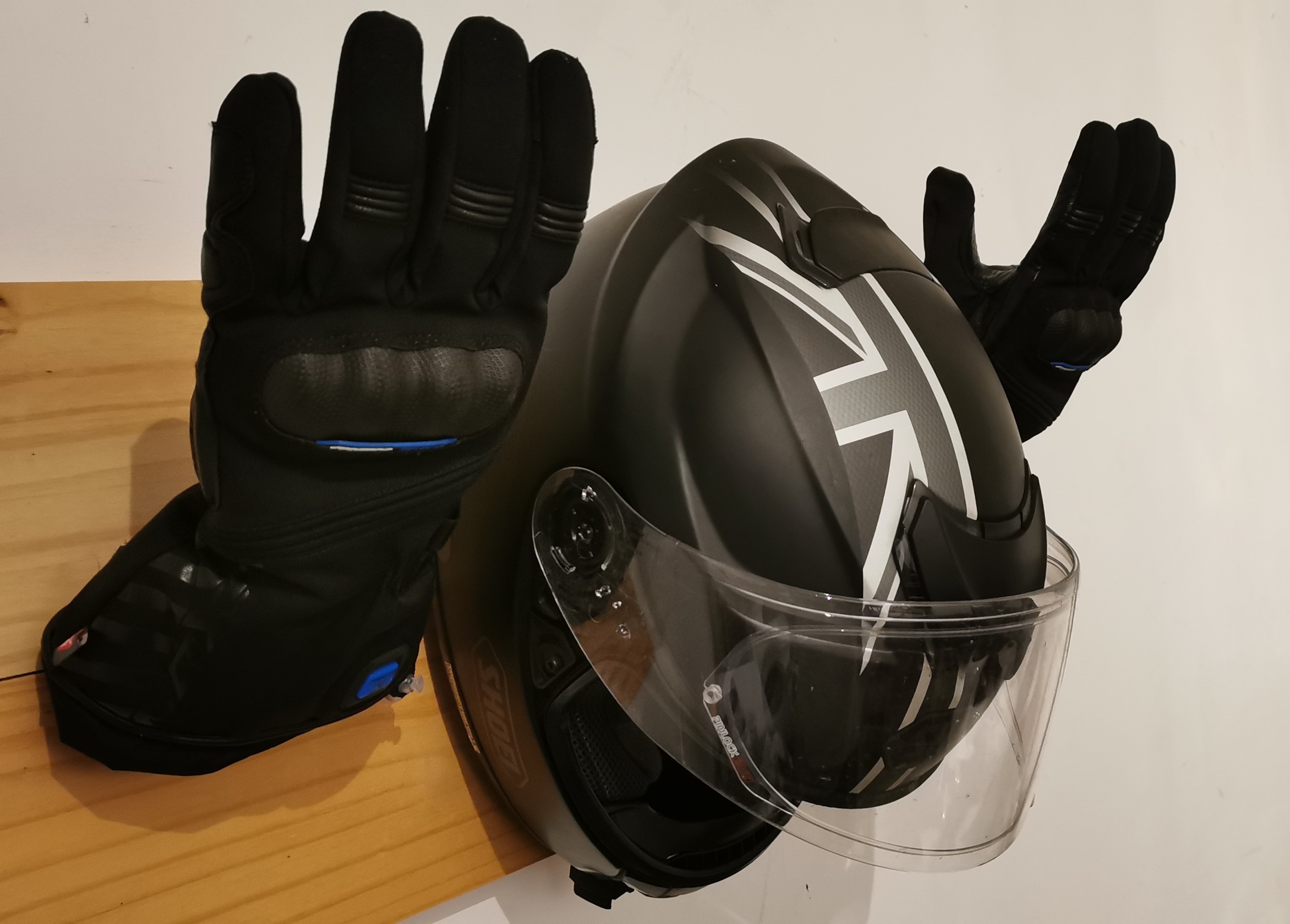 Motorcycle Glove Holder