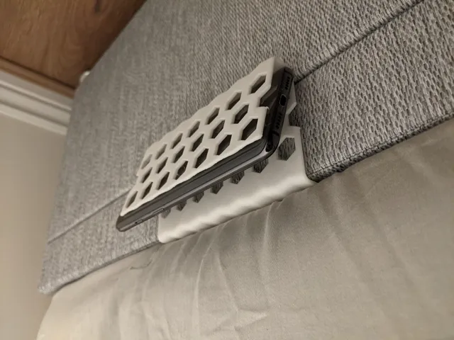 Bedside phone holder