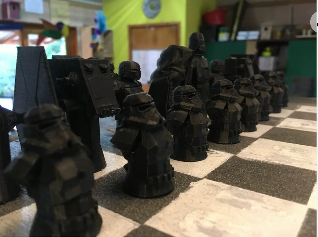 Star Wars Chess Set I am working on : r/StarWars