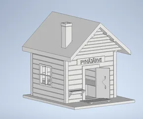 Free STL file Hagrids Hut for Harry Potter Monopoly 🛖・Model to