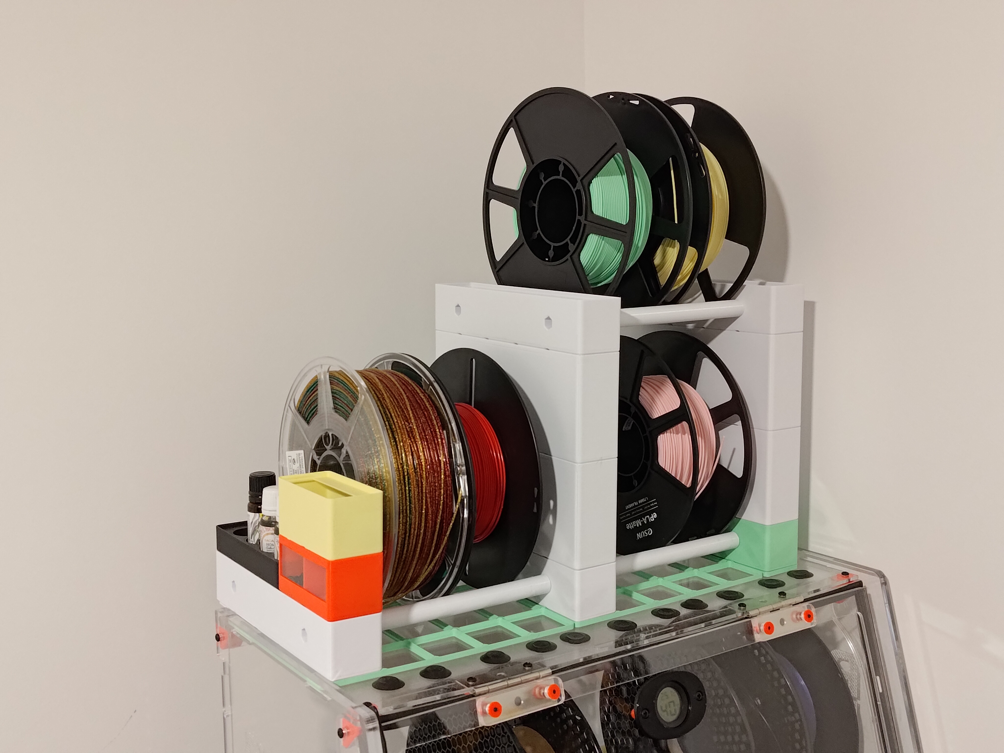 Gridfinity Filament Storage