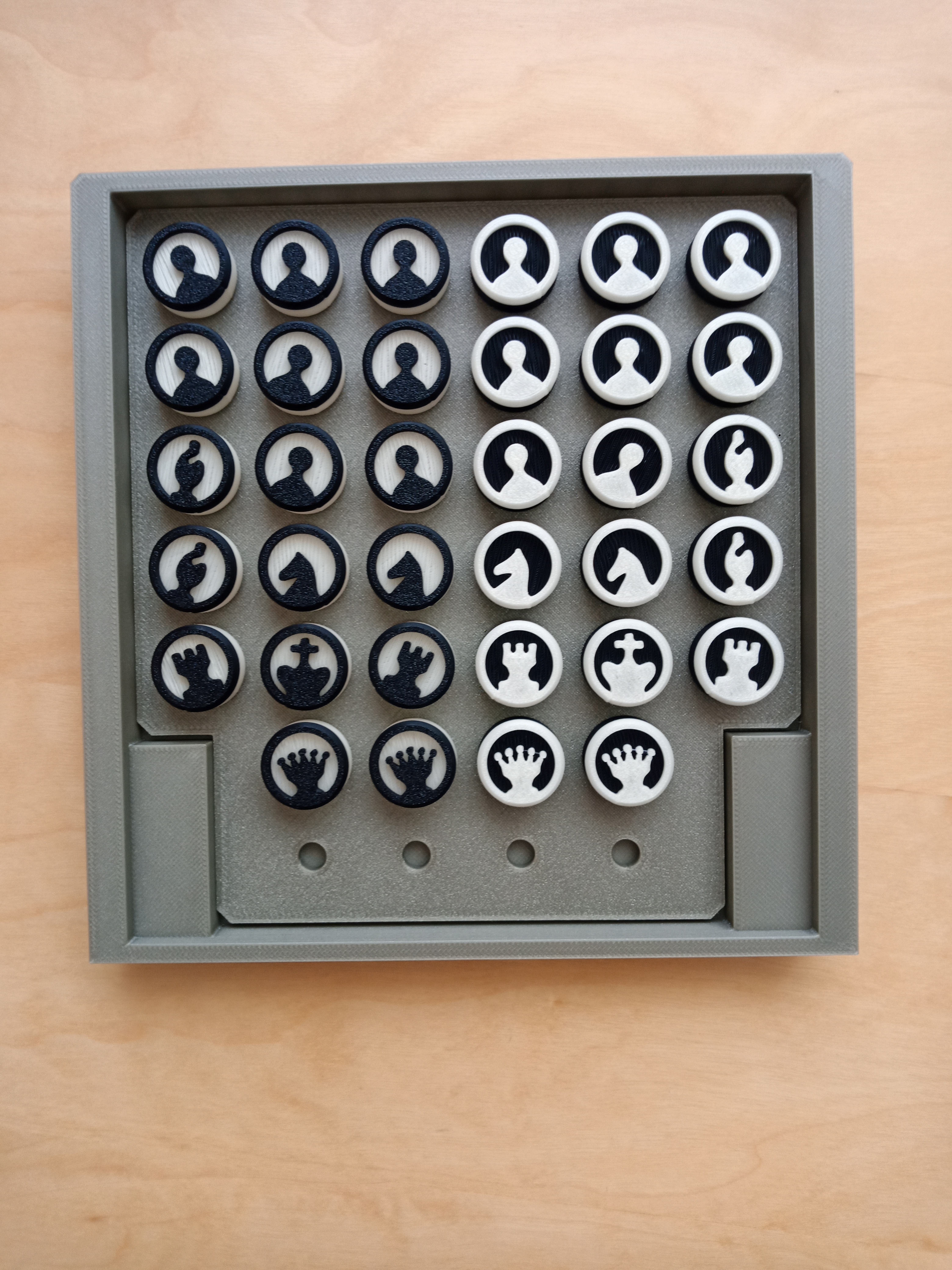 Travel Chess Inlay