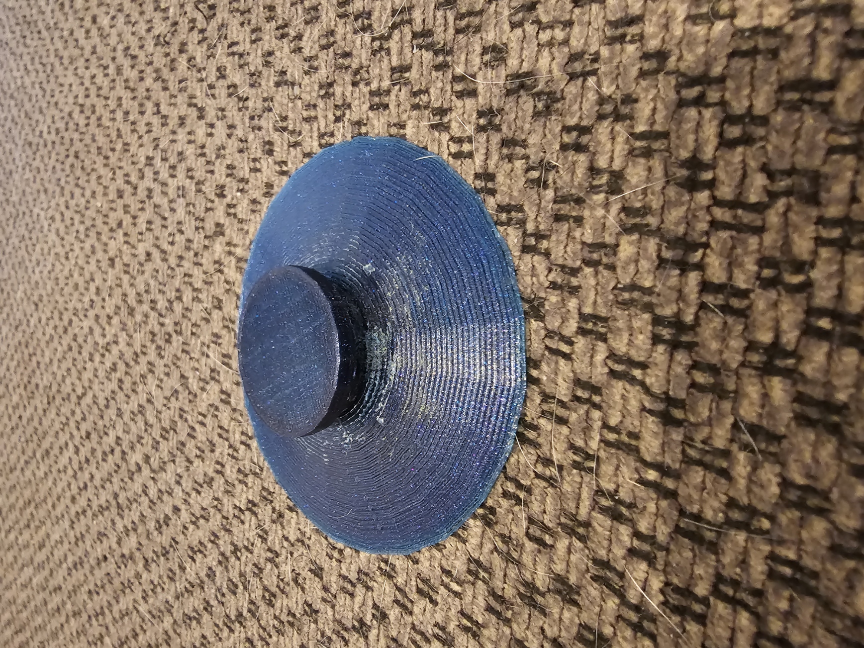 Round Fuel Door Ice Scraper