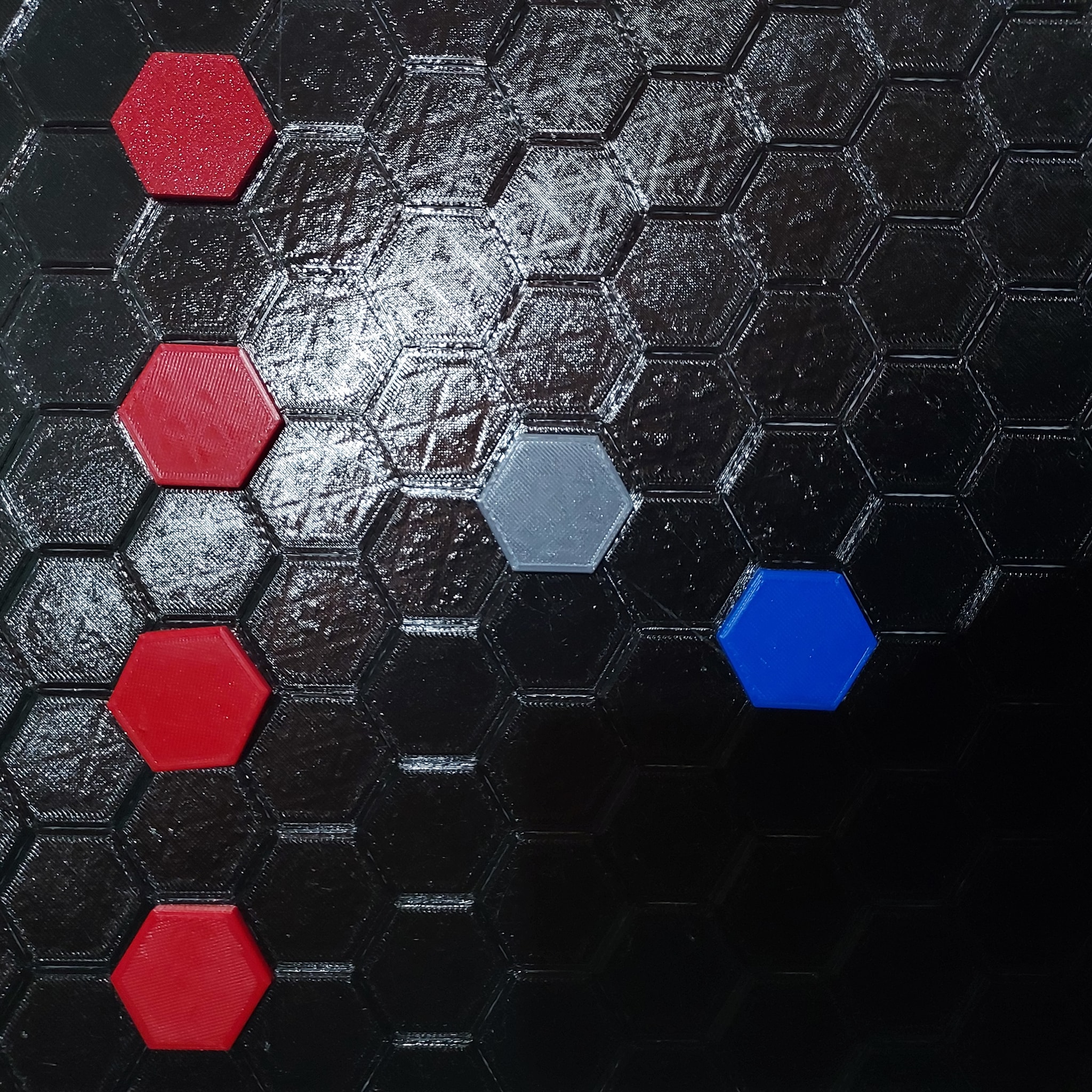 Hex Tile, 1.5 inch diameter, 4 mm thickness by Nhel Kevin Cacho ...