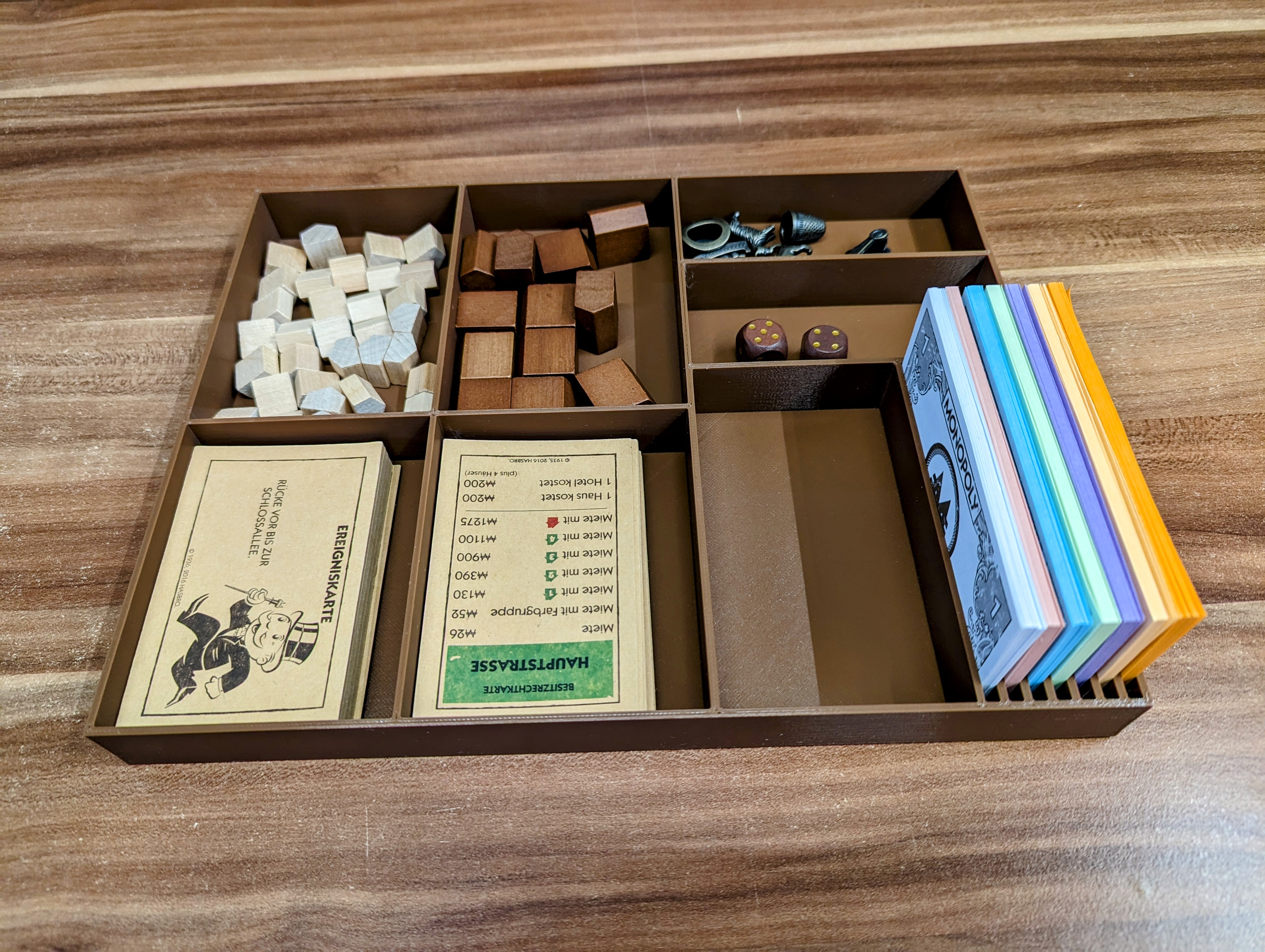 Rustic Woods Monopoly Organizer