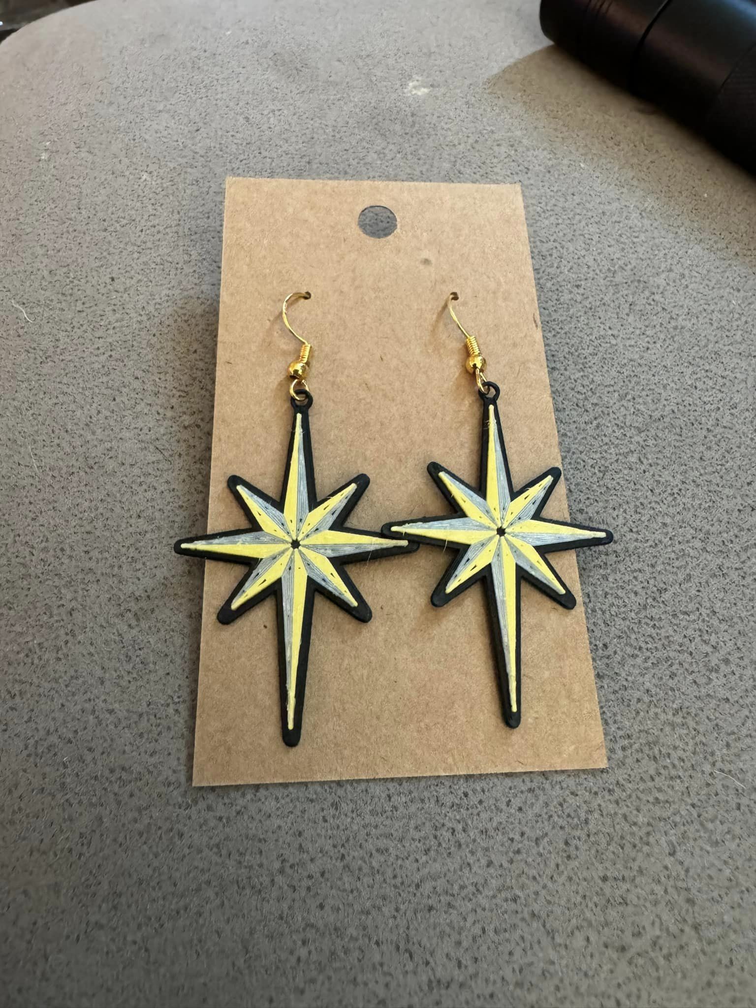 Bethlehem store star earrings