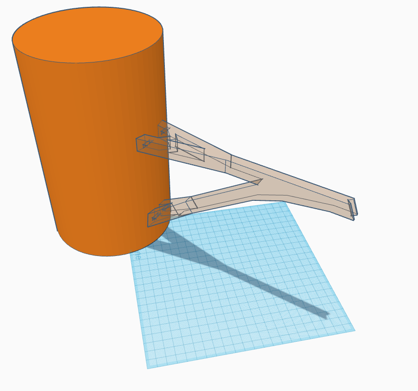 Bird feeder pole hanger by Samuel Kočiščák Download free STL model