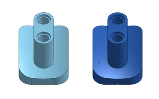 VRC Large Pipe Nut Block – 3D Printed Replacement