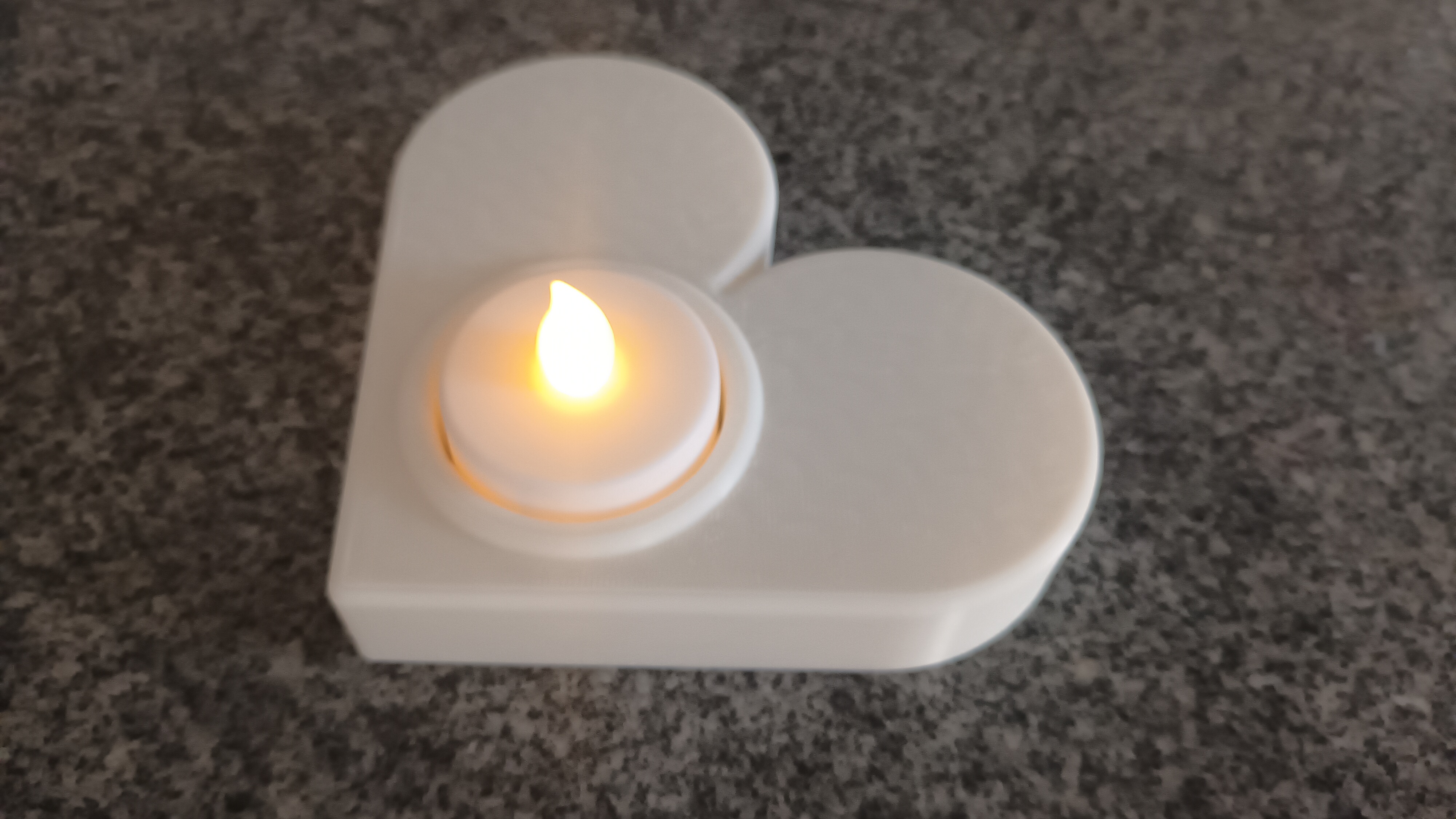 Herz Teelichthalter - Heart Tealightholder