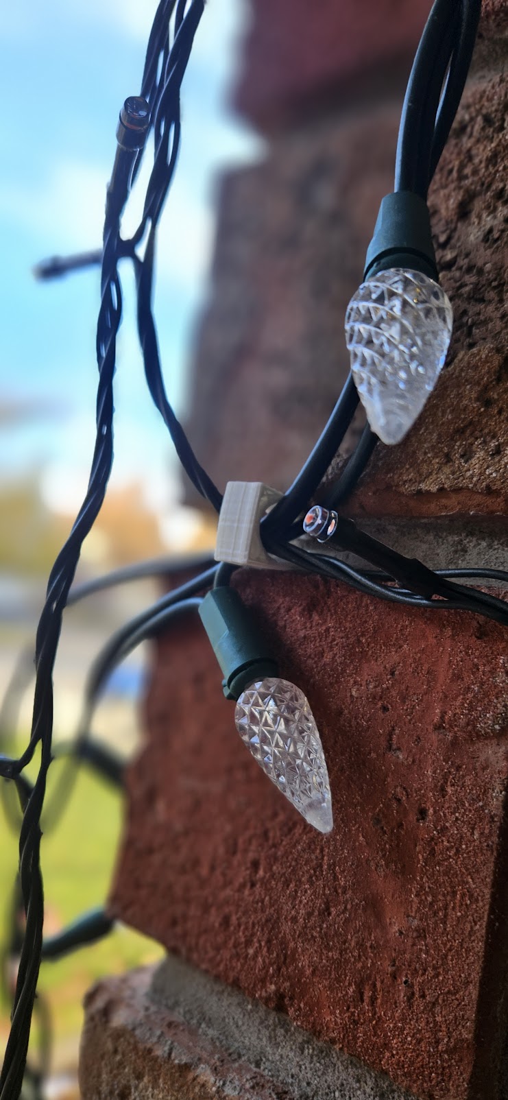 Holiday Light Brick Clip by Matthew Hendershott Download free STL