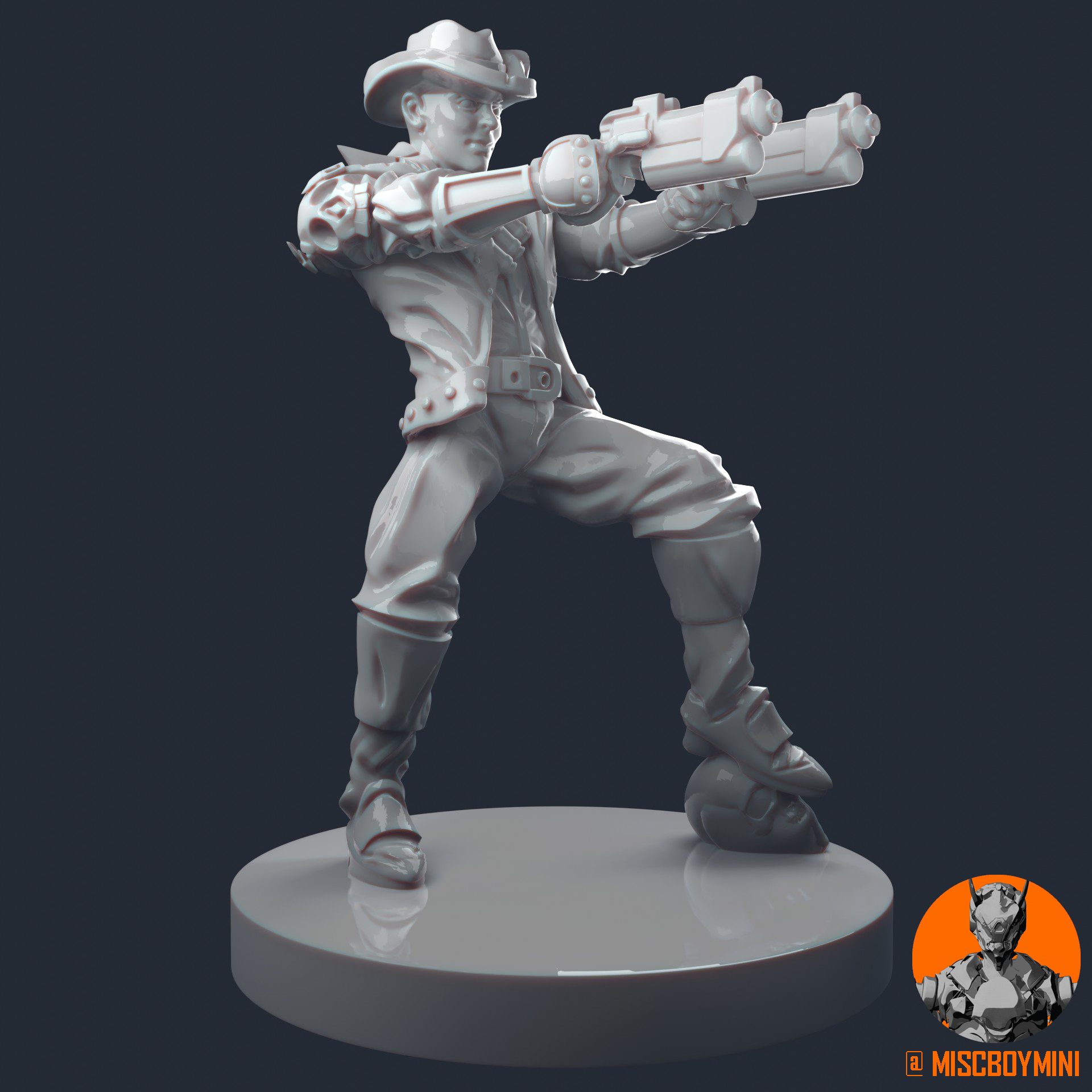 Miniatura 2 do modelo 3D Demon Hunter