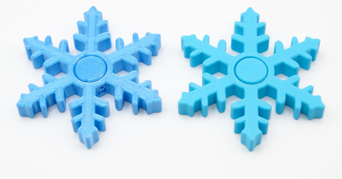 Snowflake fidget sale spinner