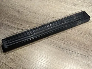 Gridfinity - 1x8 - 4x ruler holder