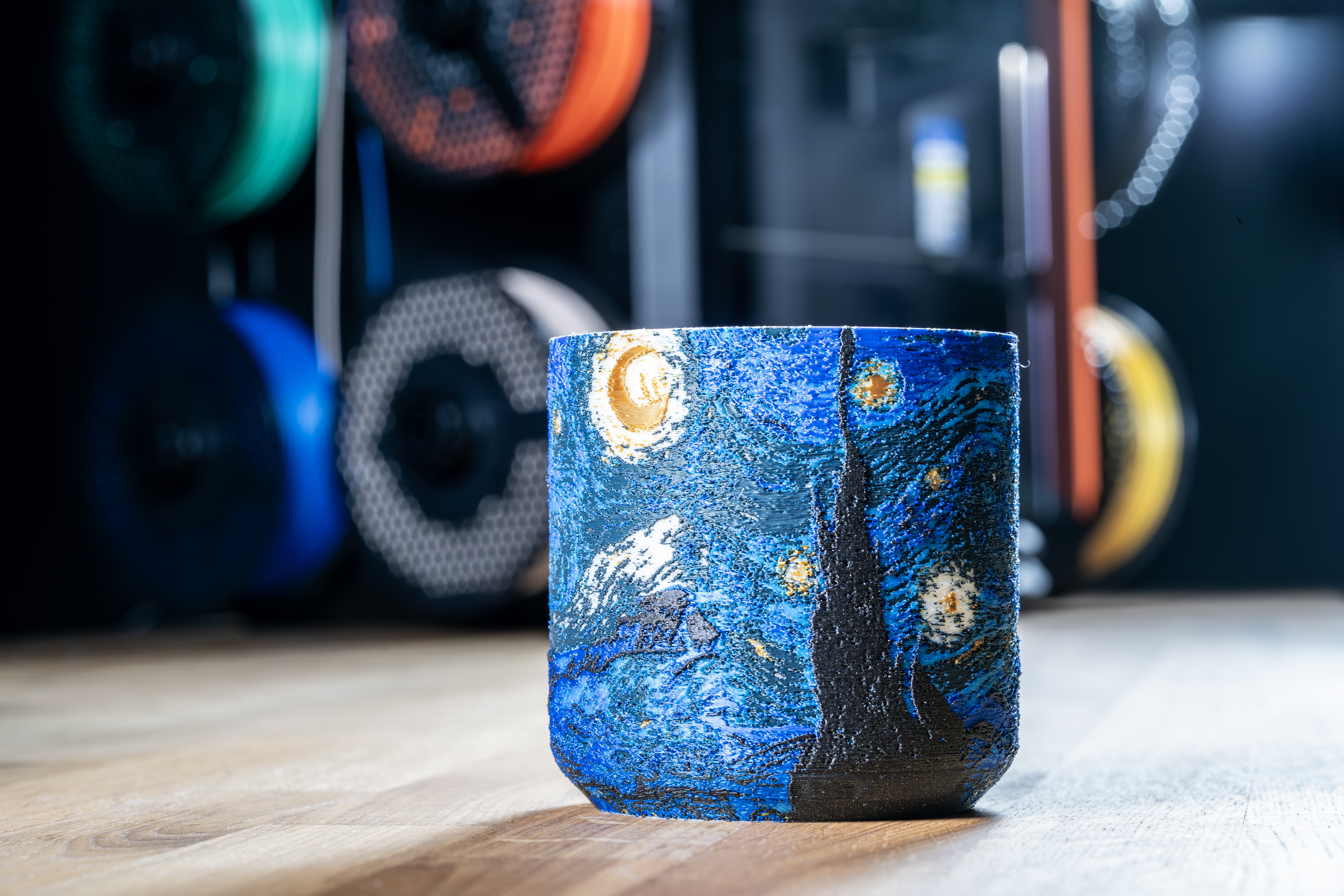 Van Gogh - The Starry Night vase