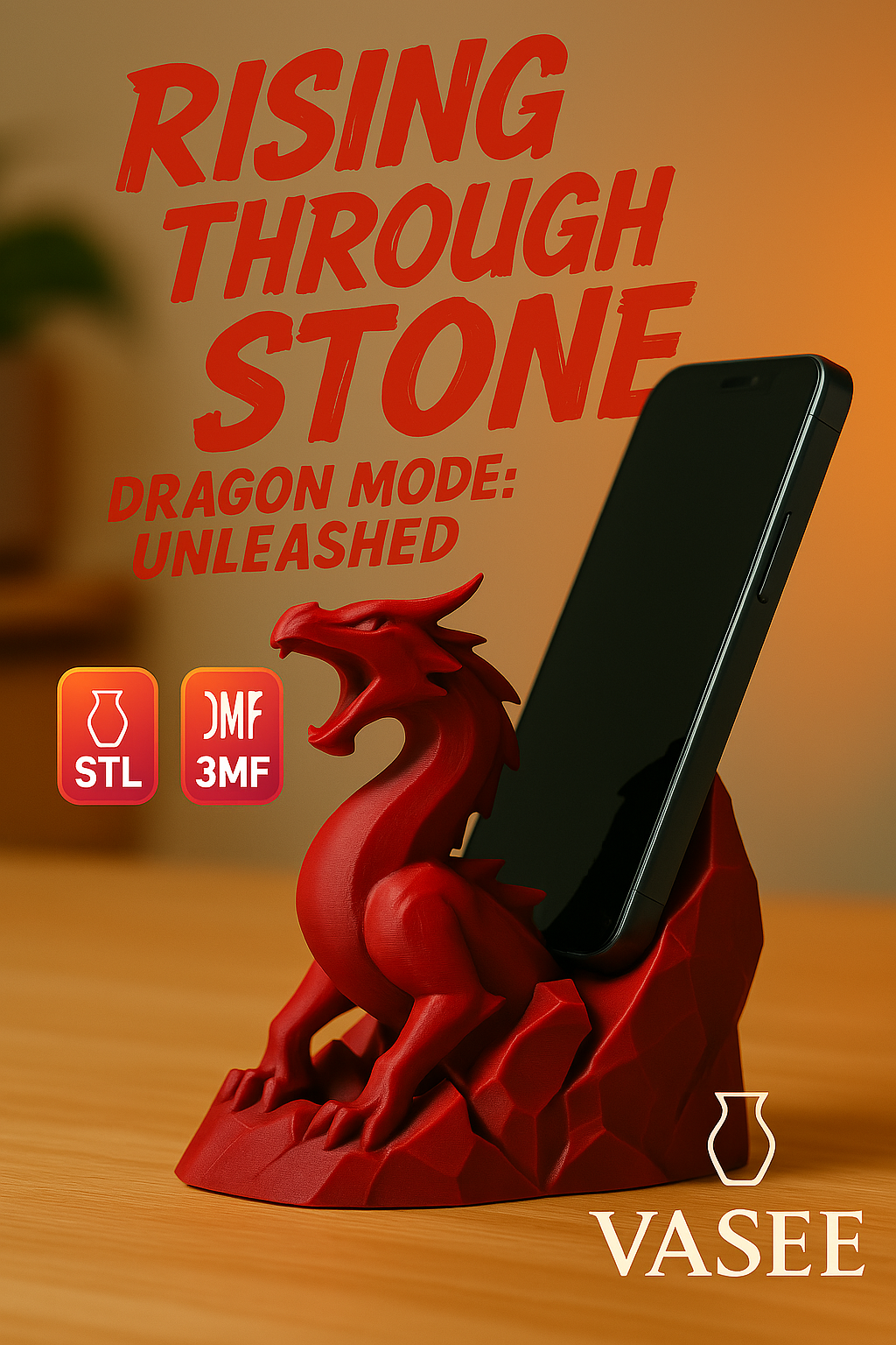 Playful Phone Stand – Add Joy to Your Desk
