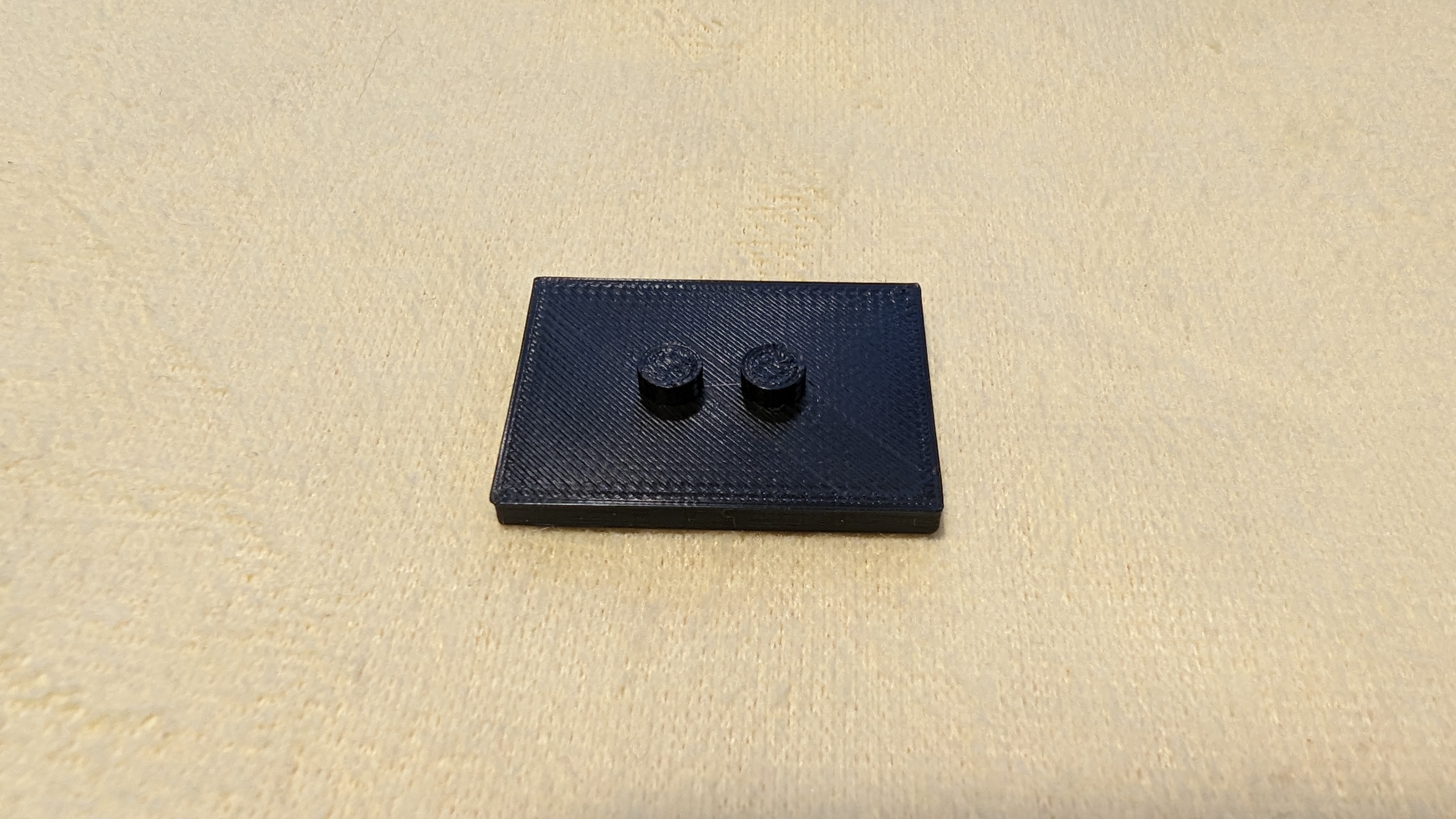 Two stud Lego baseplate — miniatura 2