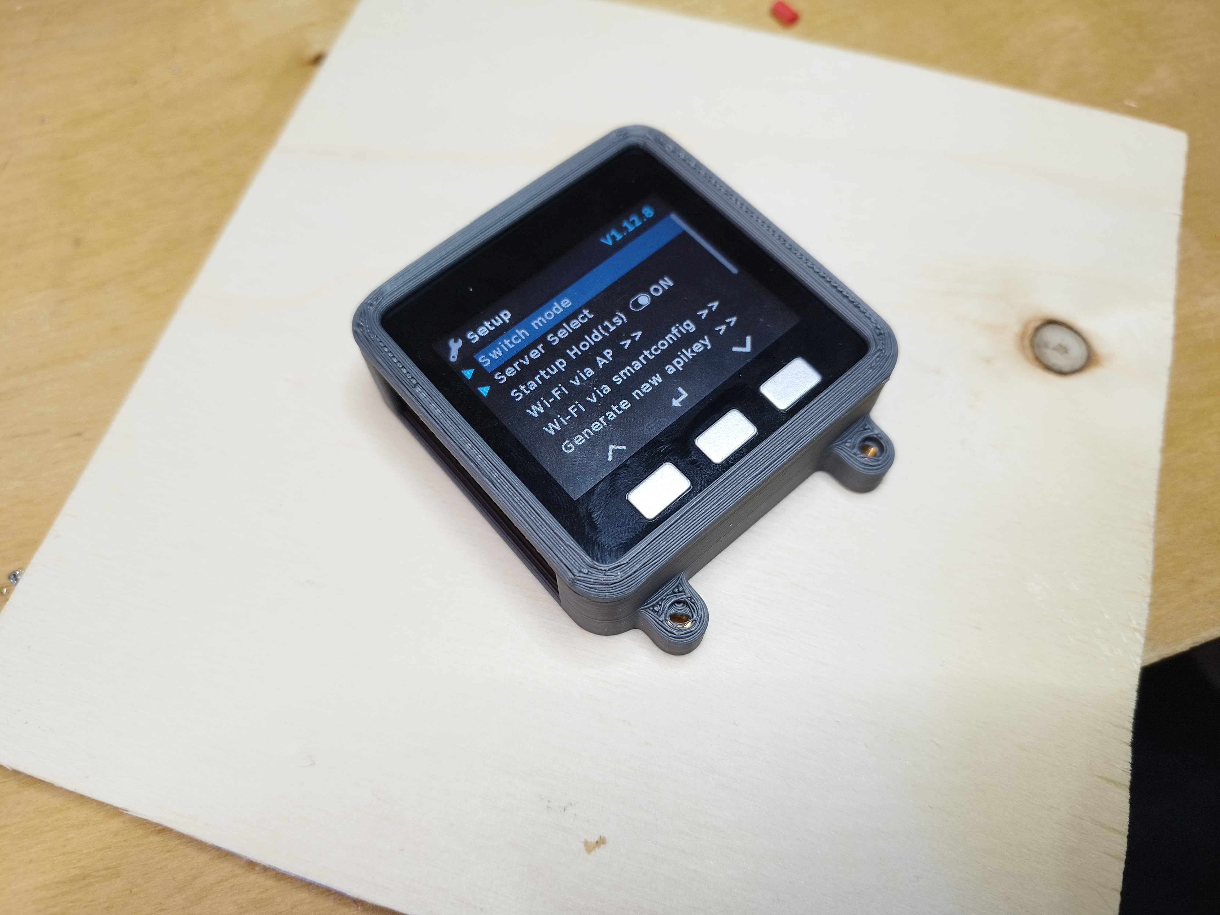 m5stack core basic mount with M3 Threaded inserts — miniatura 14