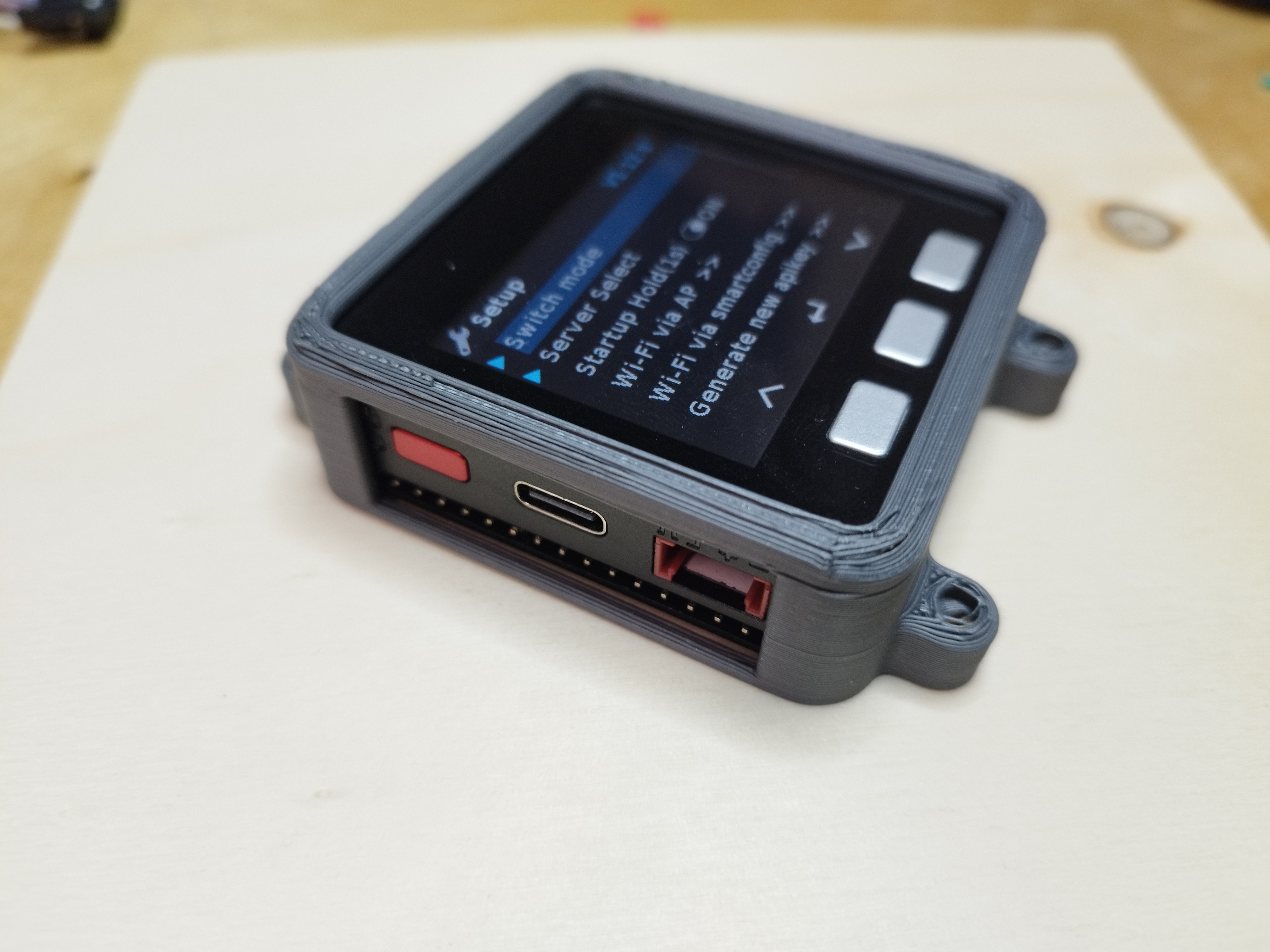 m5stack core basic mount with M3 Threaded inserts