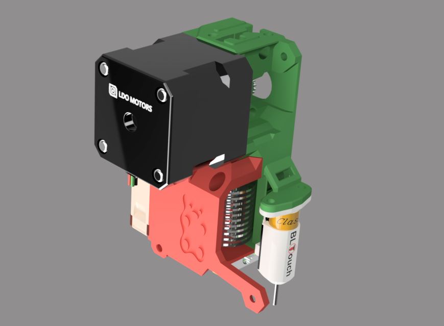 Bear Extruder BLTouch Mount