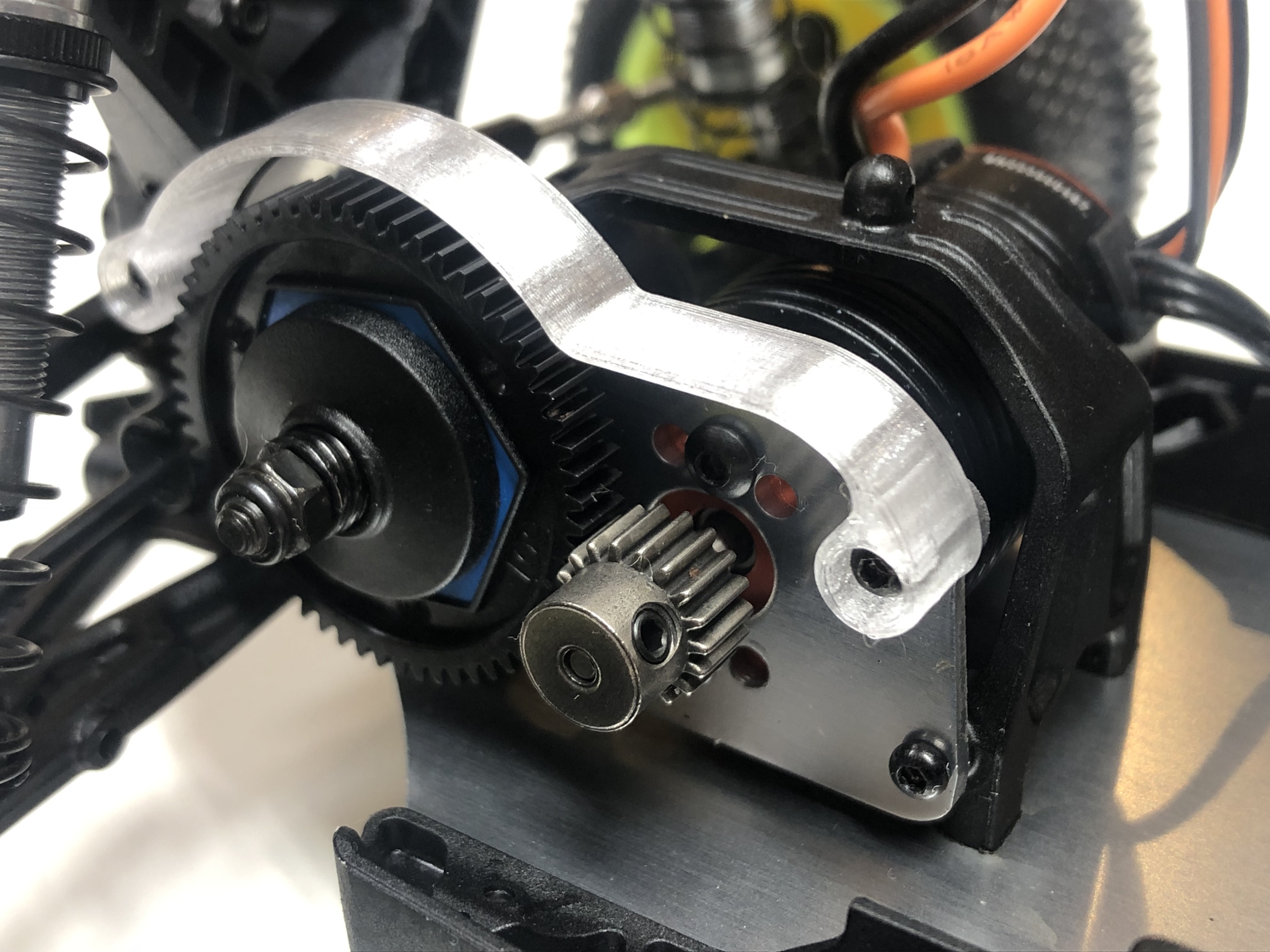 Losi Mini_B_T 2.0 Spur Gear Motor Cover by C4 Designs Download free