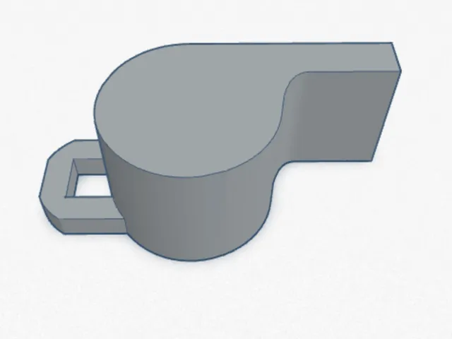 Prusa Whistle with Loop