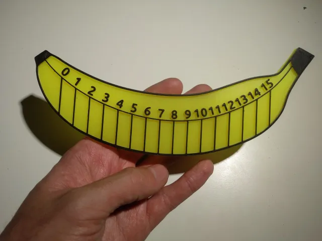 fixed metric standard banana