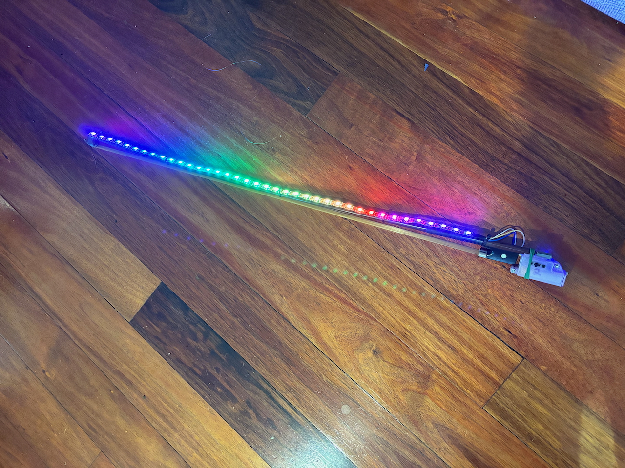 MQTT Wifi Controlled Light Saber Bow for Violin/Viola