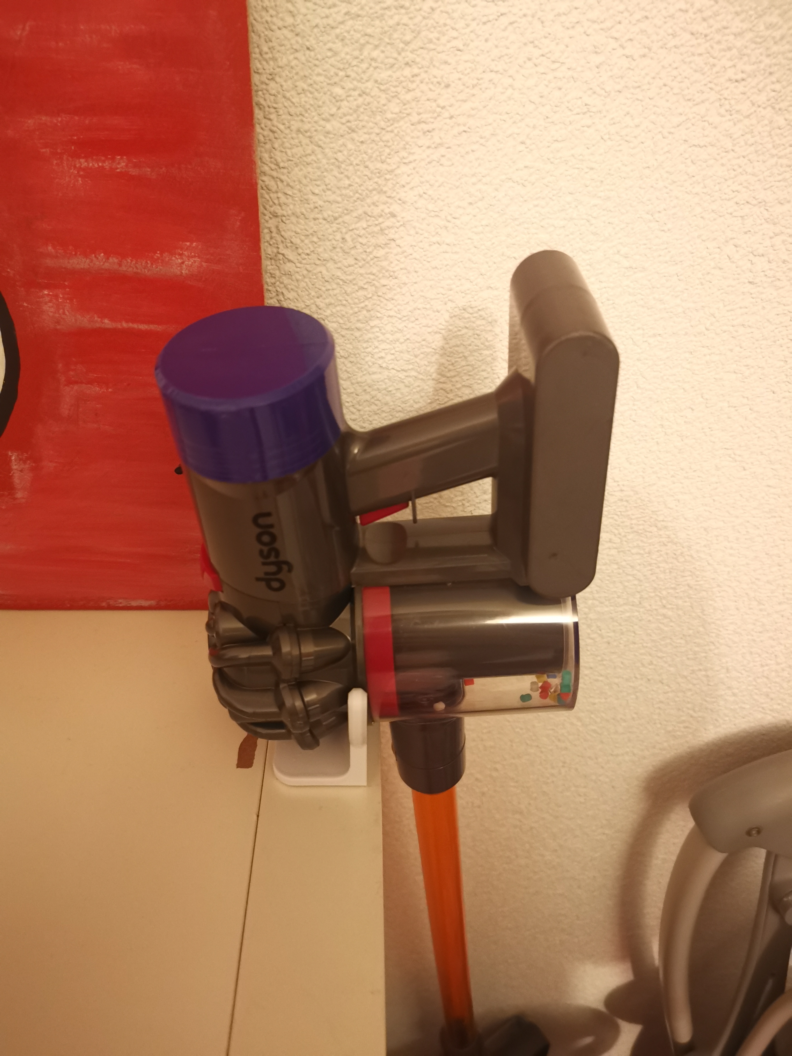Holder for Dyson kids toy vacuum cleaner
