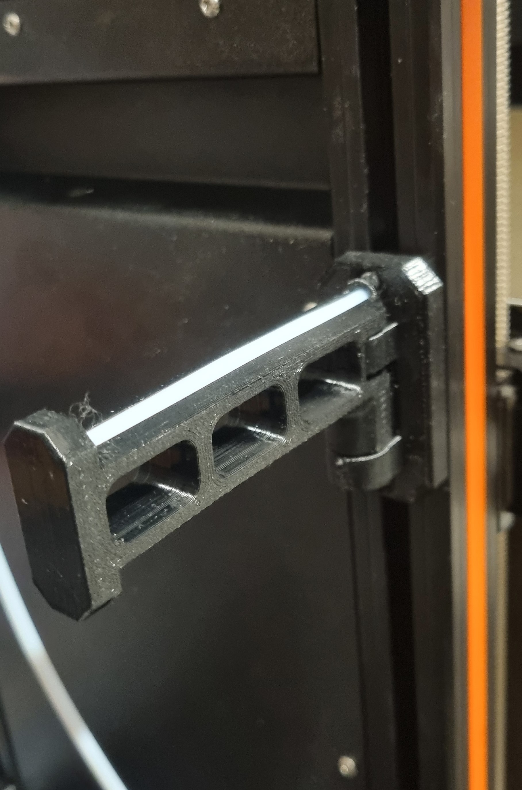 Prusa XL 3030 foldable spool holder with spring | Prusa XL 3030 faltbarer Spulenhalter mit Feder