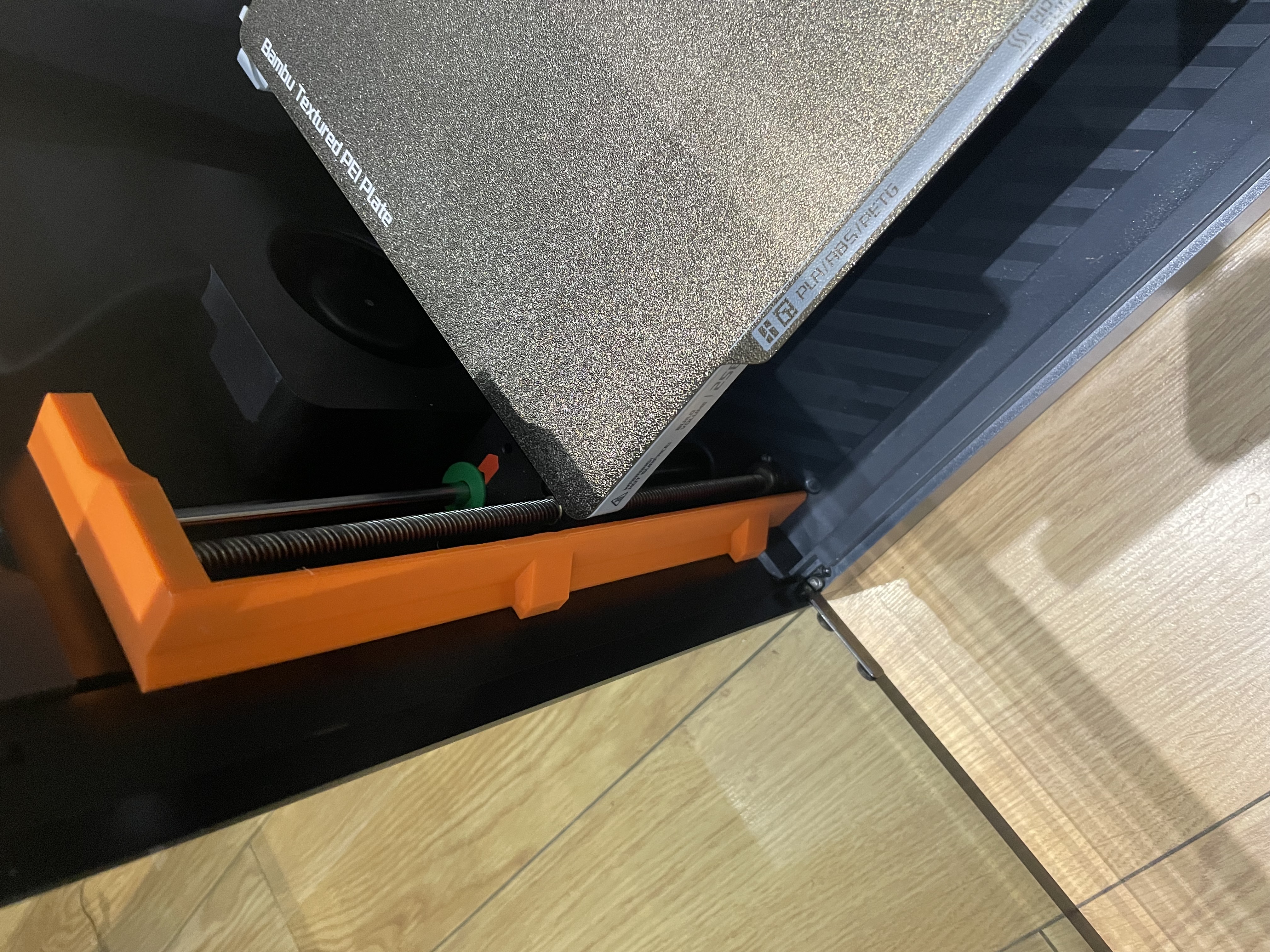 Bambu Labs P1S (x1 and others) z rod axis bearing dust cover.stl