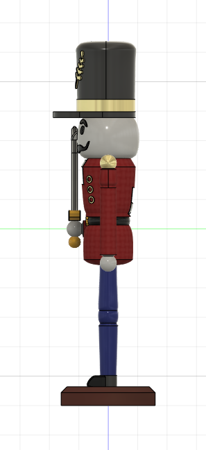 Miniatura 4 do modelo 3D Nut cracker