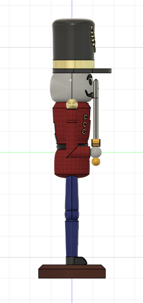 Miniatura 2 do modelo 3D Nut cracker