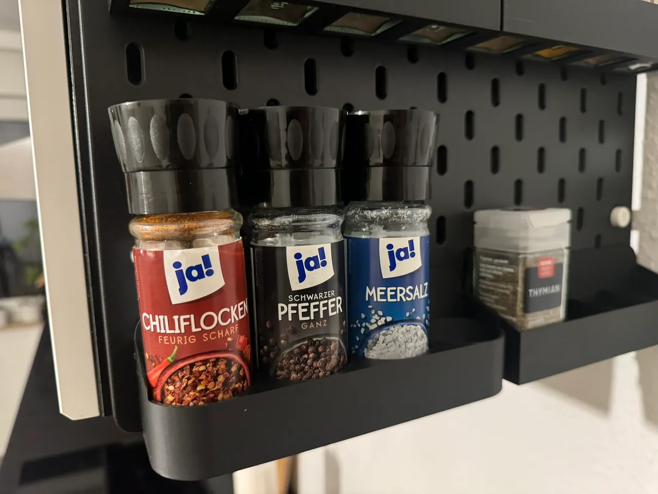 Skadis/ SKÅDIS Gewürzhalter Spice rack rund ⌀ 40mm by Pascal B