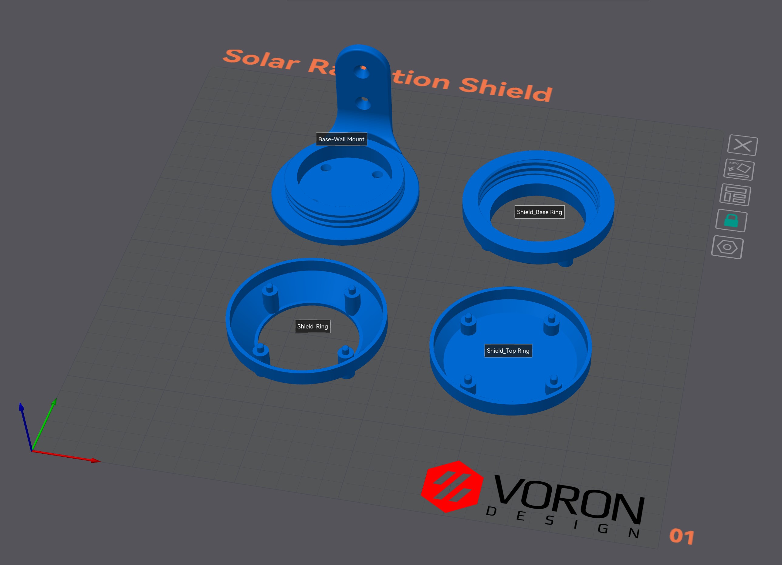 Radiation Shield for AcuRite, LaCrosse and other similar thermometer by