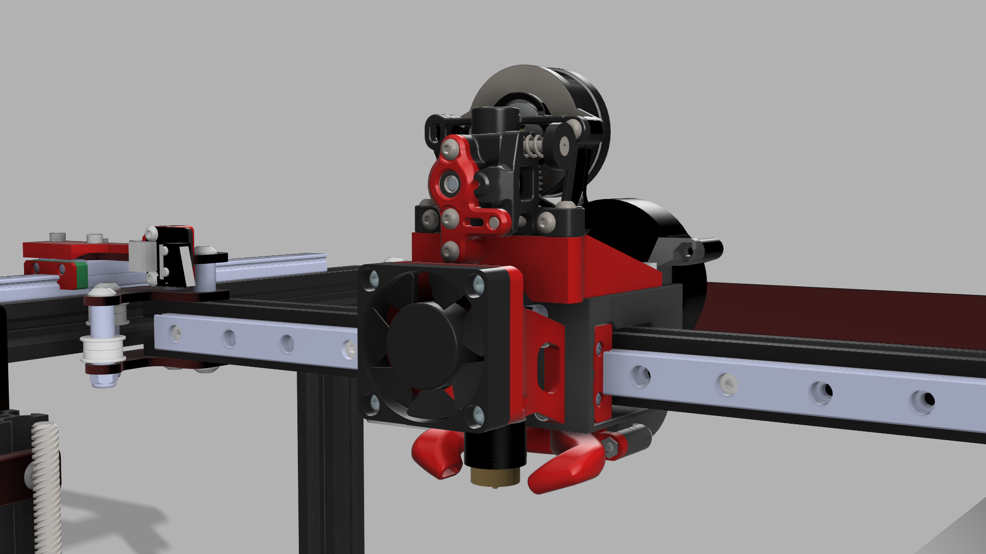 'THE BEETLE' EnderXY Direct Drive and 5015 Fan Duct Mod for Sherpa Mini and Revo CR