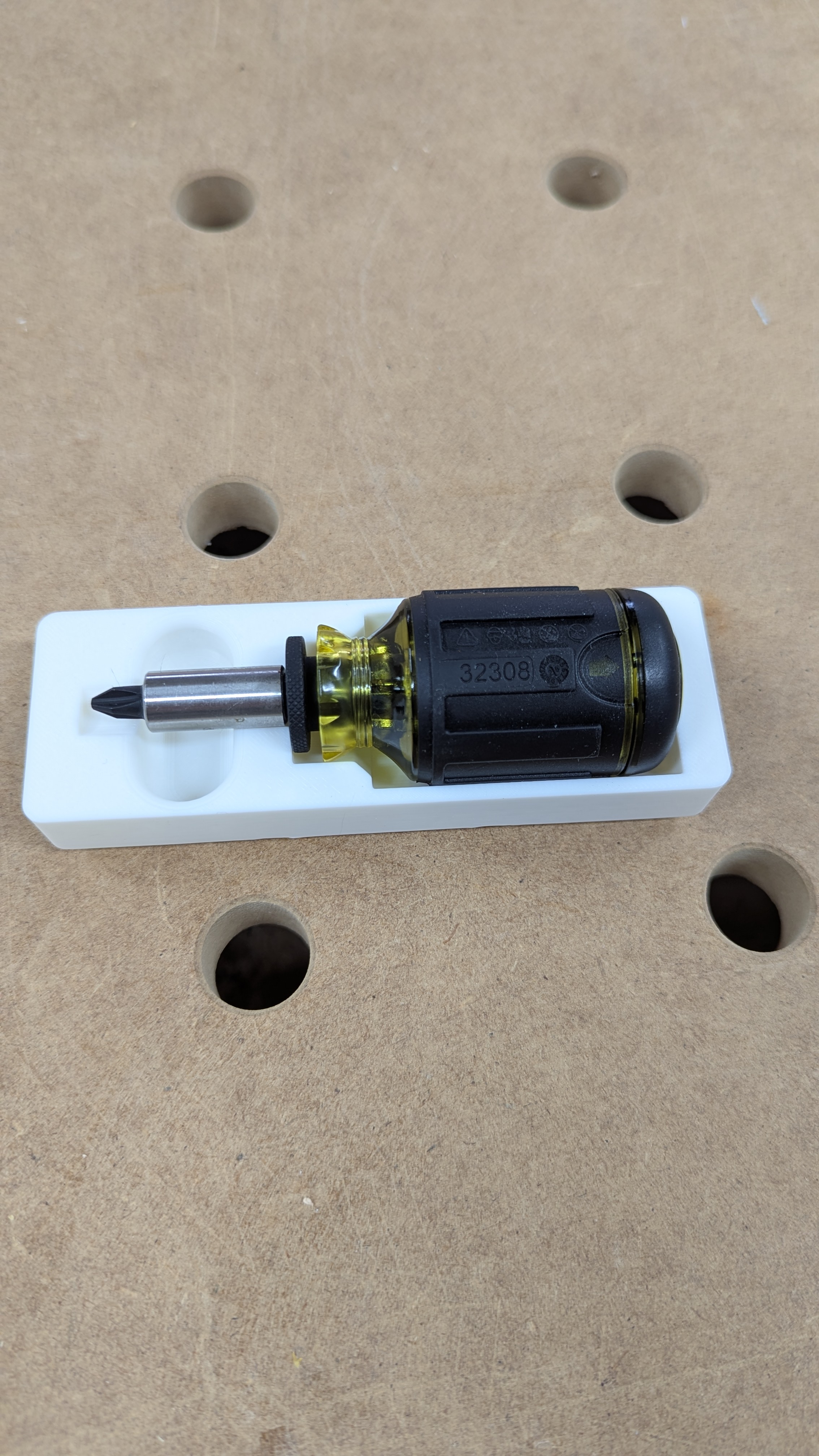 Klien Tools Stubby Screwdriver Gridfinity Bin