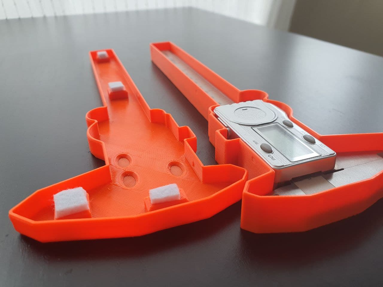 Slim Case for Digital Calipers by MikkoP Download free STL model