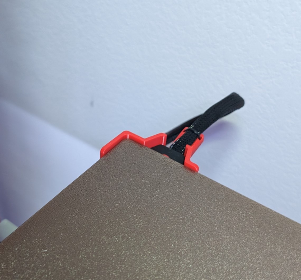 Corner Bed Locator for Anycubic Kobra 2 Max w/ cable management