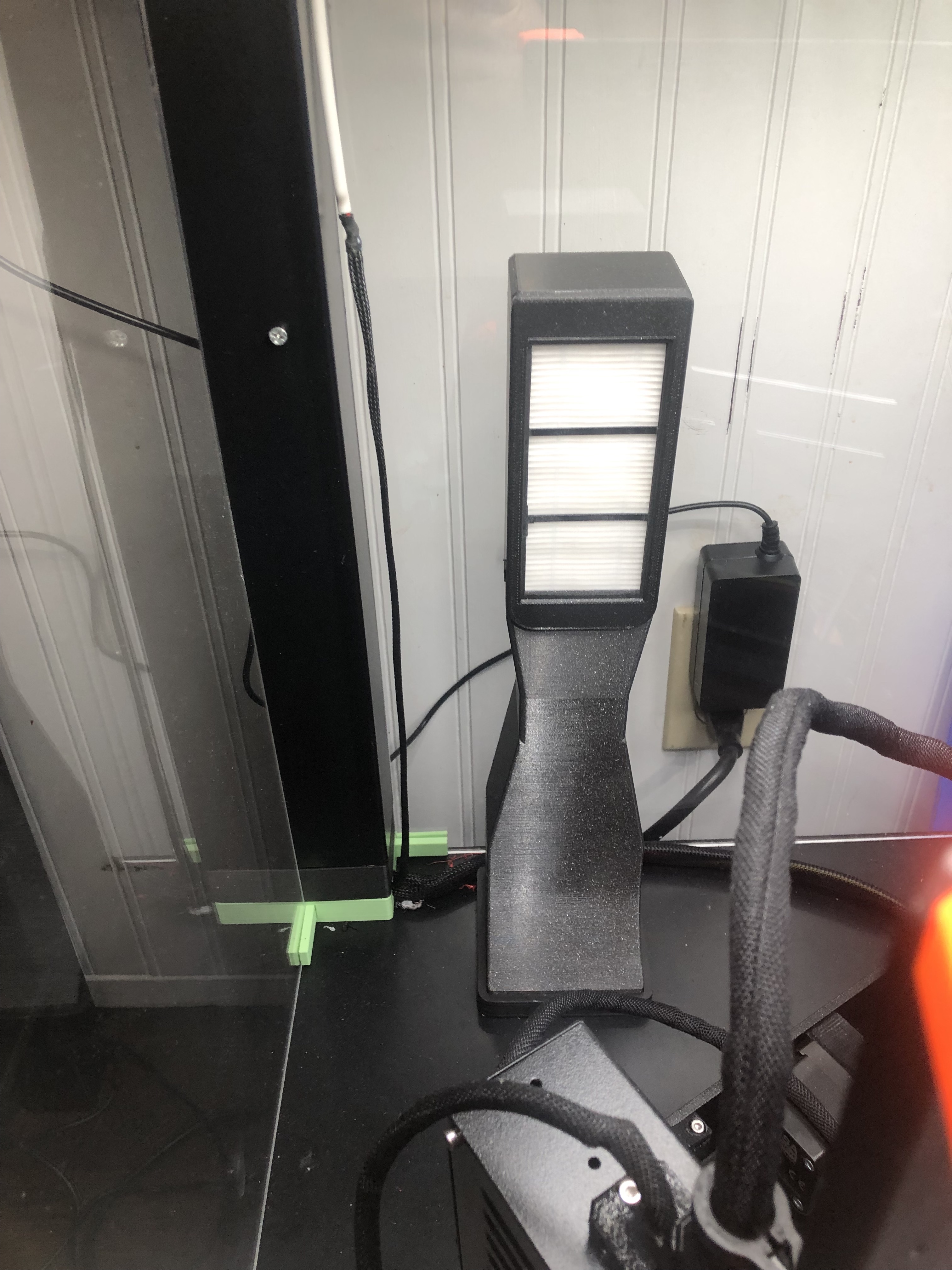 Lack Enclosure HEPA Air Filter and VOC Activated Charcoal Pellets