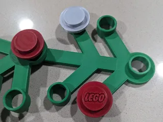 Branded Lego Wreath Stud by sam | Download free STL model | Printables.com