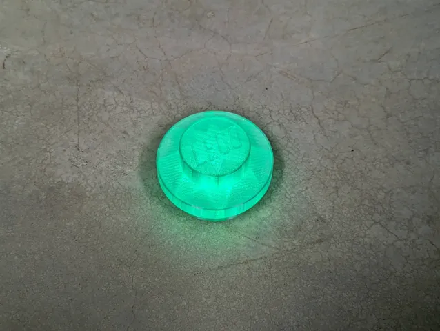 No supports stud for Lego Wreath
