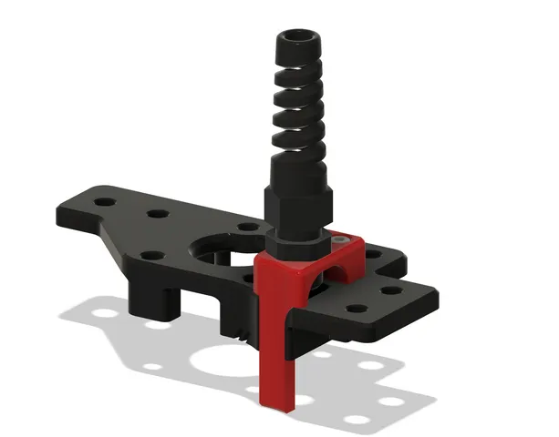 Voron Trident PG7 Gantry adapter with cable slot