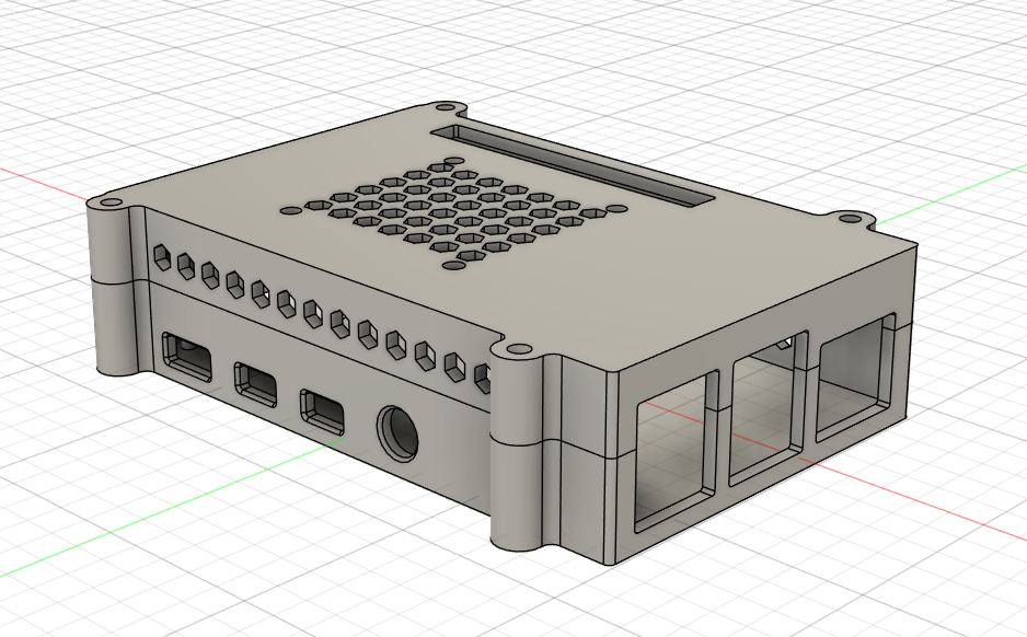 Raspbery Pi 4b Case By Gold3nv Download Free Stl Model