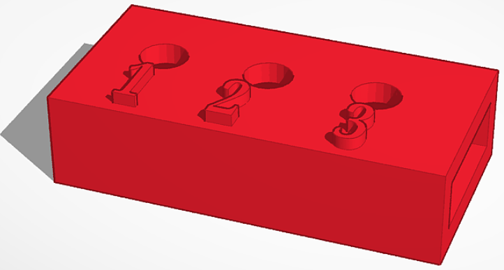 3 stage machine activation button box
