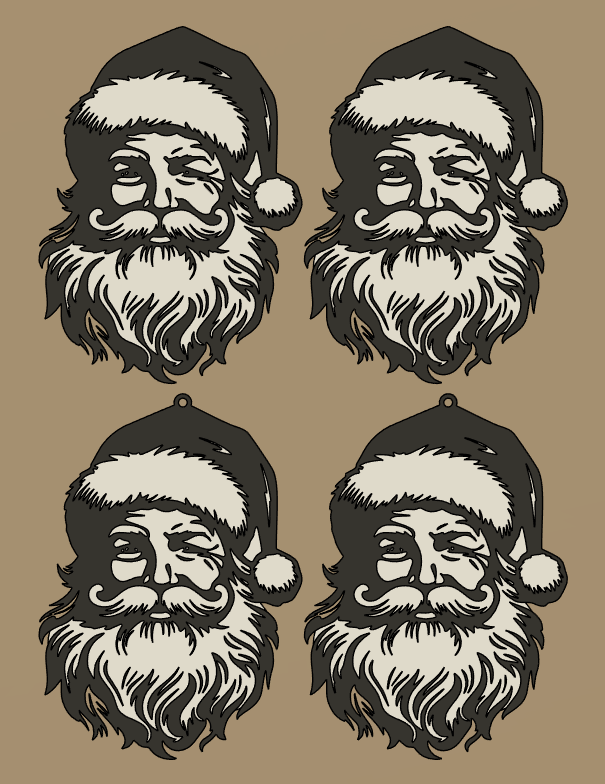 Translucent Santa Claus by Ts3D | Download free STL model | Printables.com