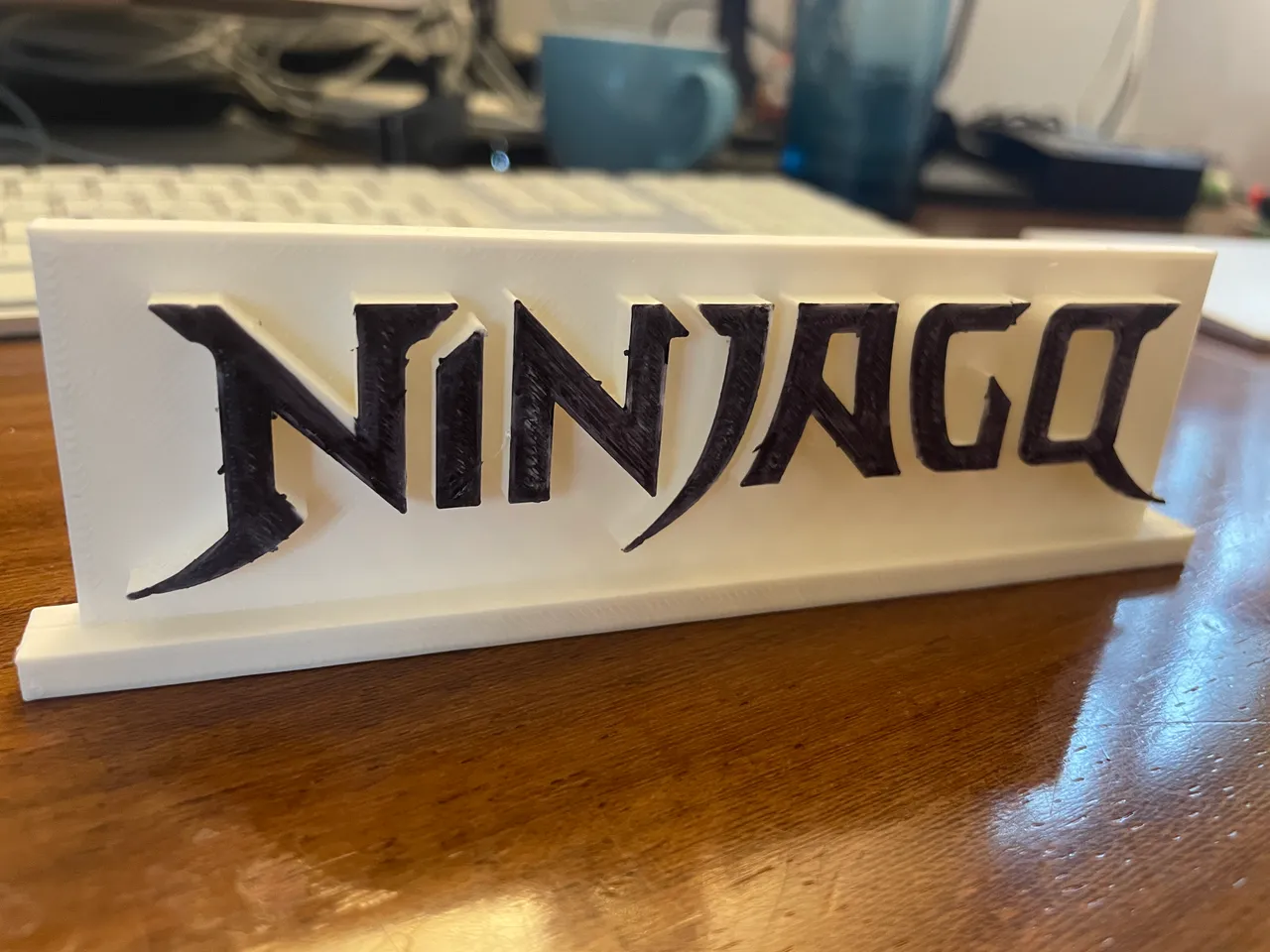 Lego Ninjago Logo zum Hinstellen by Lars H user Download free