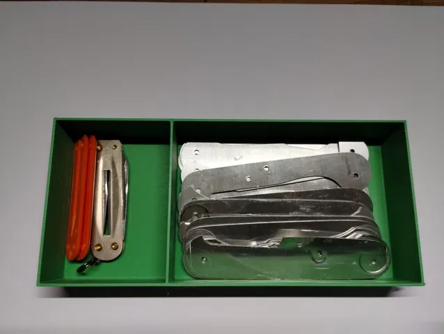 Ikea Kallax drawer inserts for Victorinox Builder