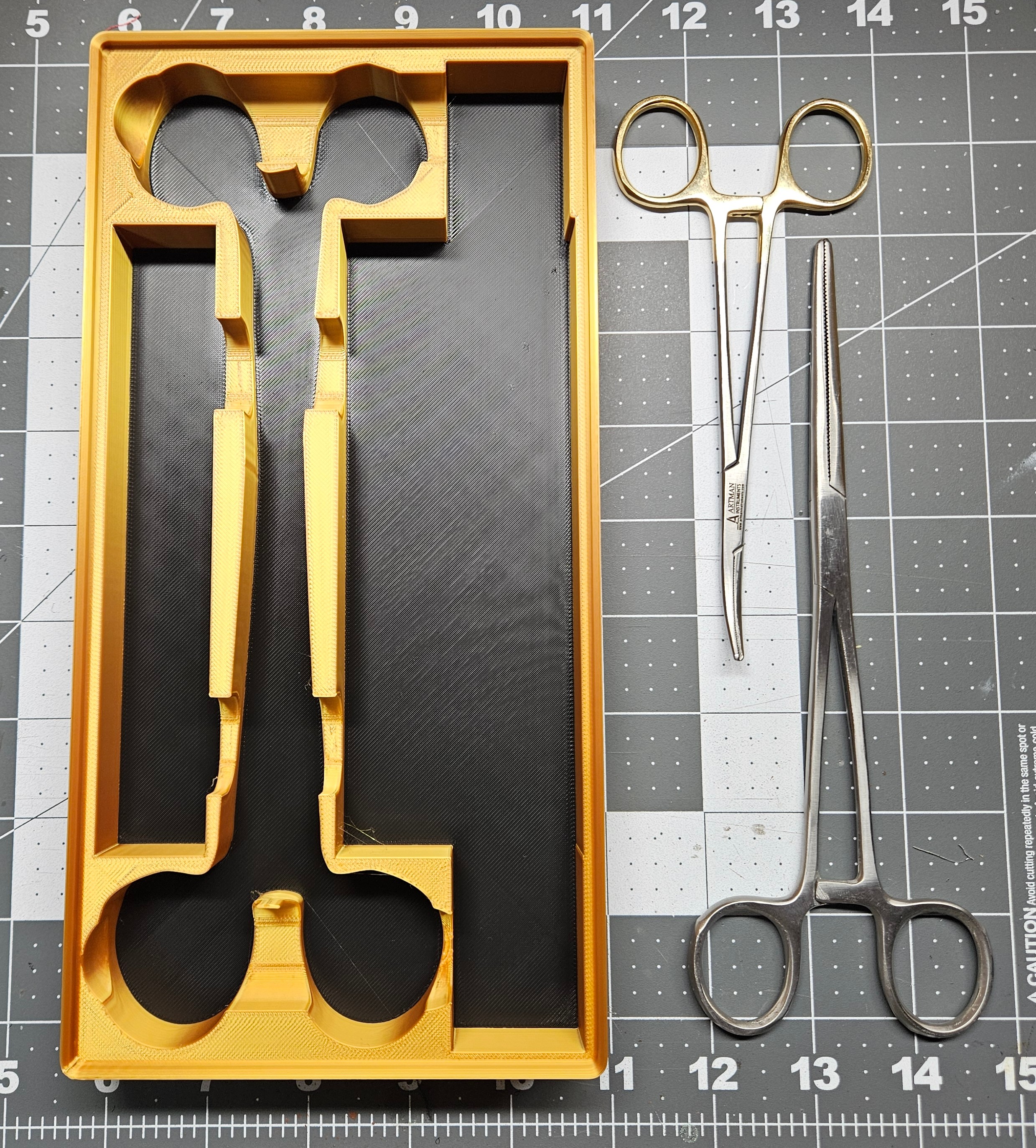 Miniatura 2 do modelo 3D Hemostat Gridfinity