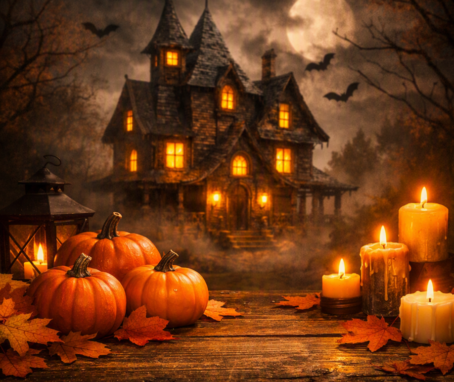Halloween Print Pack – Keycaps, Clickers, Die & Pumpkin Bowl(Multi Color)